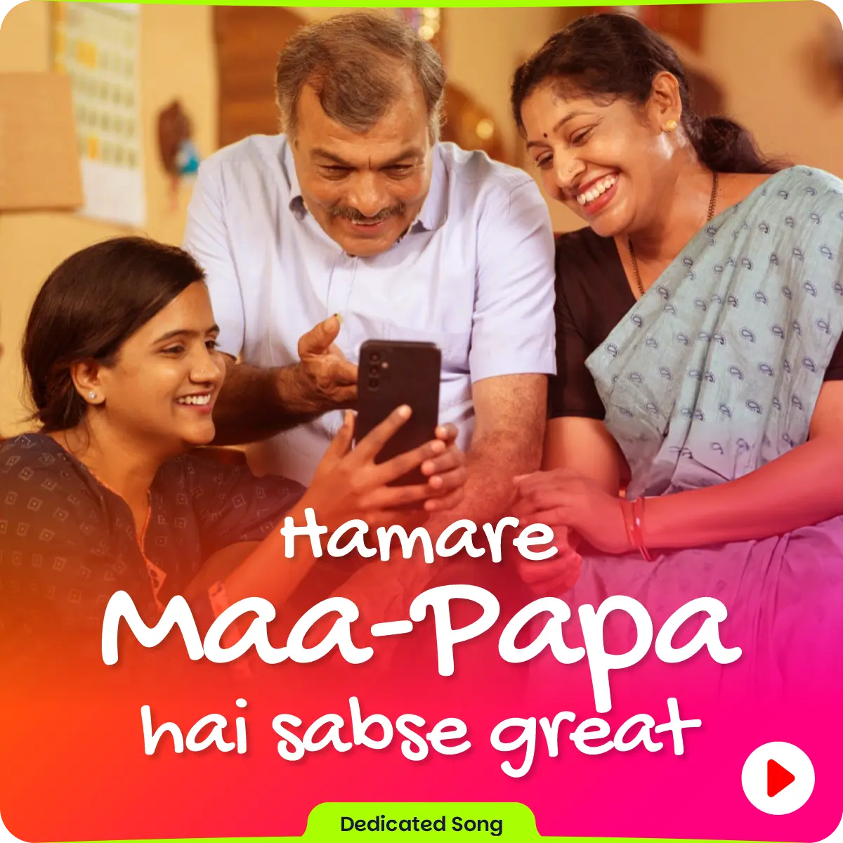 Customised Maa Pappa Song